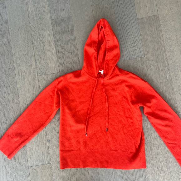 COS pure wool red hoodie - Picture 3 of 8